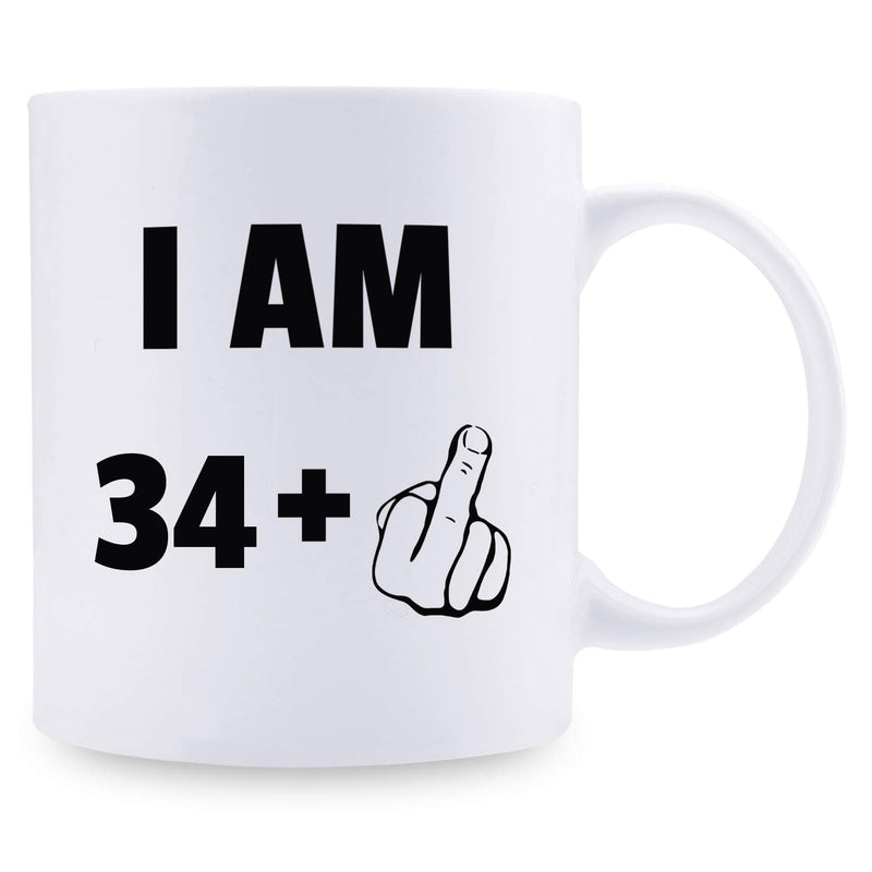 35th Birthday Gifts for Men - 1984 Birthday Gifts for Men, 35 Years Old Birthday Gifts Coffee Mug for Dad, Husband, Friend, Brother, Him, Colleague, Coworker - 11oz