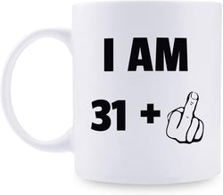 32nd Birthday Gifts for Women - 1987 Birthday Gifts for Women, 32 Years Old Birthday Gifts Coffee Mug for Mom, Wife, Friend, Sister, Her, Colleague, Coworker - 11oz