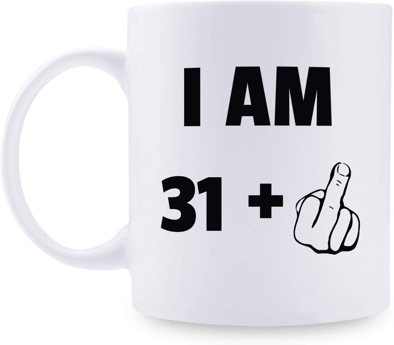 32nd Birthday Gifts for Women - 1987 Birthday Gifts for Women, 32 Years Old Birthday Gifts Coffee Mug for Mom, Wife, Friend, Sister, Her, Colleague, Coworker - 11oz