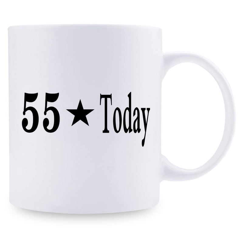 55th Birthday Gifts for Men - 1964 Birthday Gifts for Men, 55 Years Old Birthday Gifts Coffee Mug for Dad, Husband, Friend, Brother, Him, Colleague, Coworker - 11oz