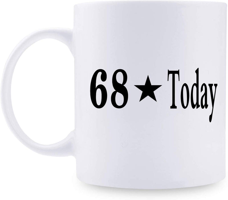 68th Birthday Gifts for Men - 1951 Birthday Gifts for Men, 68 Years Old Birthday Gifts Coffee Mug for Dad, Husband, Friend, Brother, Him, Colleague, Coworker - 11oz