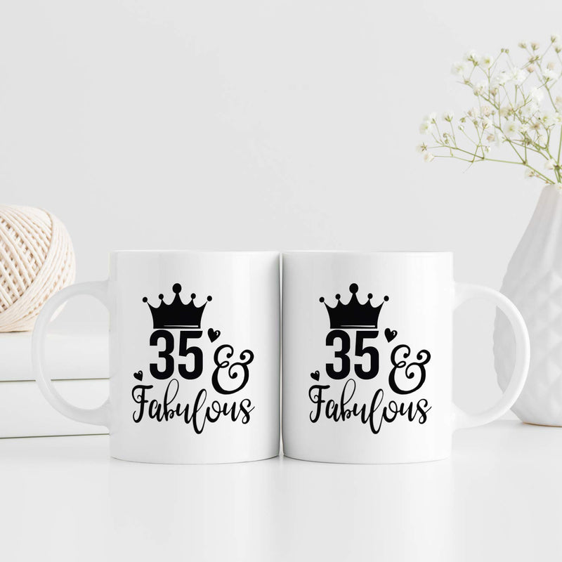 35th Birthday Gifts for Women - 1984 Birthday Gifts for Women, 35 Years Old Birthday Gifts Coffee Mug for Mom, Wife, Friend, Sister, Her, Colleague, Coworker - 11oz