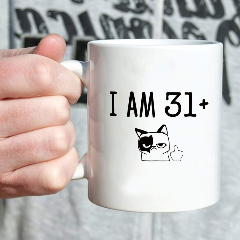 32nd Birthday Gifts for Men - 1987 Birthday Gifts for Men, 32 Years Old Birthday Gifts Coffee Mug for Dad, Husband, Friend, Brother, Him, Colleague, Coworker - 11oz