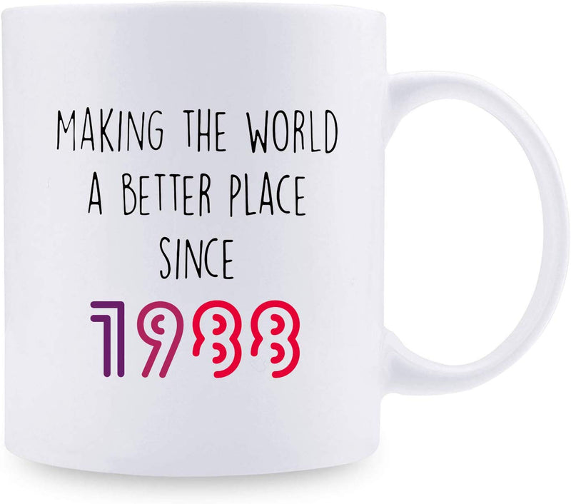 31st Birthday Gifts for Men - 1988 Birthday Gifts for Men, 31 Years Old Birthday Gifts Coffee Mug for Dad, Husband, Friend, Brother, Him, Colleague, Coworker - 11oz