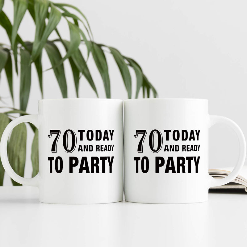 70th Birthday Gifts for Men - 1949 Birthday Gifts for Men, 70 Years Old Birthday Gifts Coffee Mug for Dad, Husband, Friend, Brother, Him, Colleague, Coworker - 11oz
