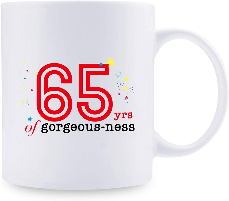 65th Birthday Gifts for Men - 1954 Birthday Gifts for Men, 65 Years Old Birthday Gifts Coffee Mug for Dad, Husband, Friend, Brother, Him, Colleague, Coworker - 11oz