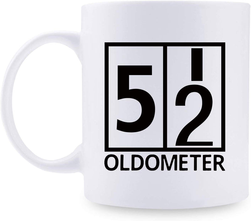 52nd Birthday Gifts for Men - 1967 Birthday Gifts for Men, 52 Years Old Birthday Gifts Coffee Mug for Dad, Husband, Friend, Brother, Him, Colleague, Coworker, Oldometer Mug- 11oz