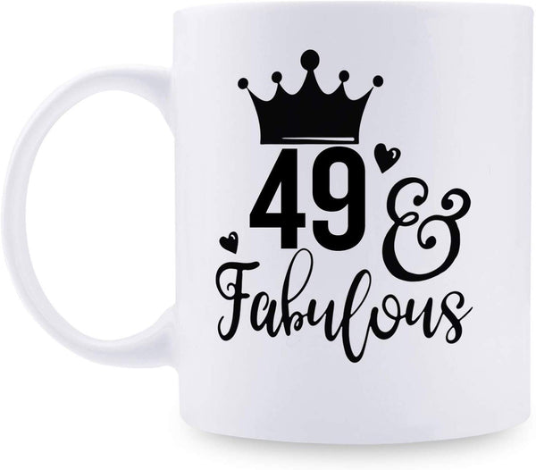 49th Birthday Gifts for Men - 1970 Birthday Gifts for Men, 49 Years Old Birthday Gifts Coffee Mug for Dad, Husband, Friend, Brother, Him, Colleague, Coworker - 11oz