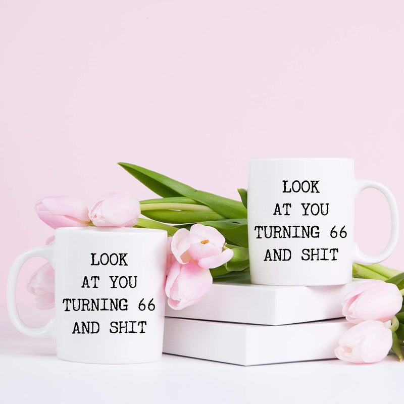 66th Birthday Gifts for Men - 1953 Birthday Gifts for Men, 66 Years Old Birthday Gifts Coffee Mug for Dad, Husband, Friend, Brother, Him, Colleague, Coworker - 11oz
