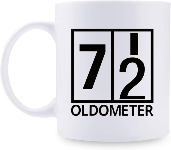 72nd Birthday Gifts for Women - 1947 Birthday Gifts for Women, 72 Years Old Birthday Gifts Coffee Mug for Mom, Wife, Friend, Sister, Her, Colleague, Coworker,Oldometer Mug - 11oz