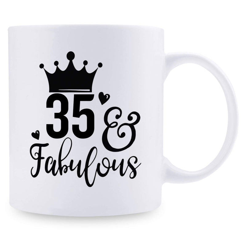 35th Birthday Gifts for Men - 1984 Birthday Gifts for Men, 35 Years Old Birthday Gifts Coffee Mug for Dad, Husband, Friend, Brother, Him, Colleague, Coworker - 11oz