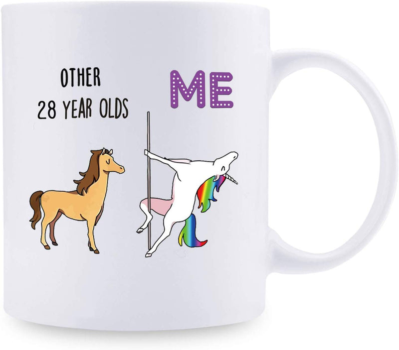 28th Birthday Gifts for Women - 1991 Birthday Gifts for Women, 28 Years Old Birthday Gifts Coffee Mug for Mom, Wife, Friend, Sister, Her, Colleague, Coworker - 11oz