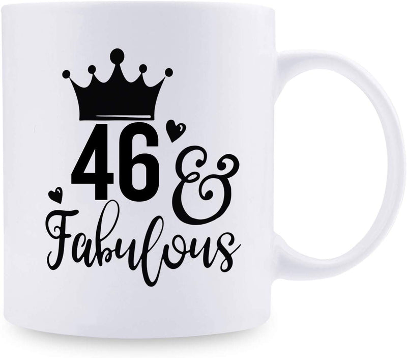 46th Birthday Gifts for Men - 1973 Birthday Gifts for Men, 46 Years Old Birthday Gifts Coffee Mug for Dad, Husband, Friend, Brother, Him, Colleague, Coworker - 11oz