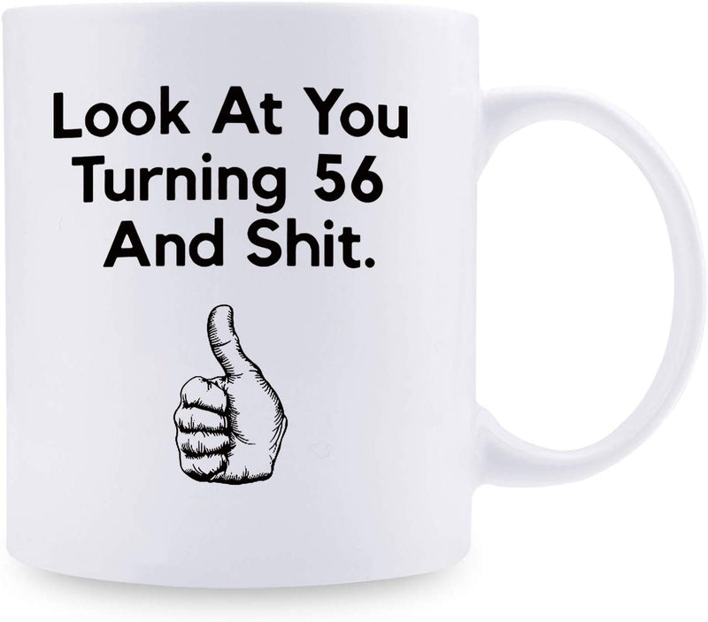 56th Birthday Gifts for Women - 1963 Birthday Gifts for Women, 56 Years Old Birthday Gifts Coffee Mug for Mom, Wife, Friend, Sister, Her, Colleague, Coworker - 11oz