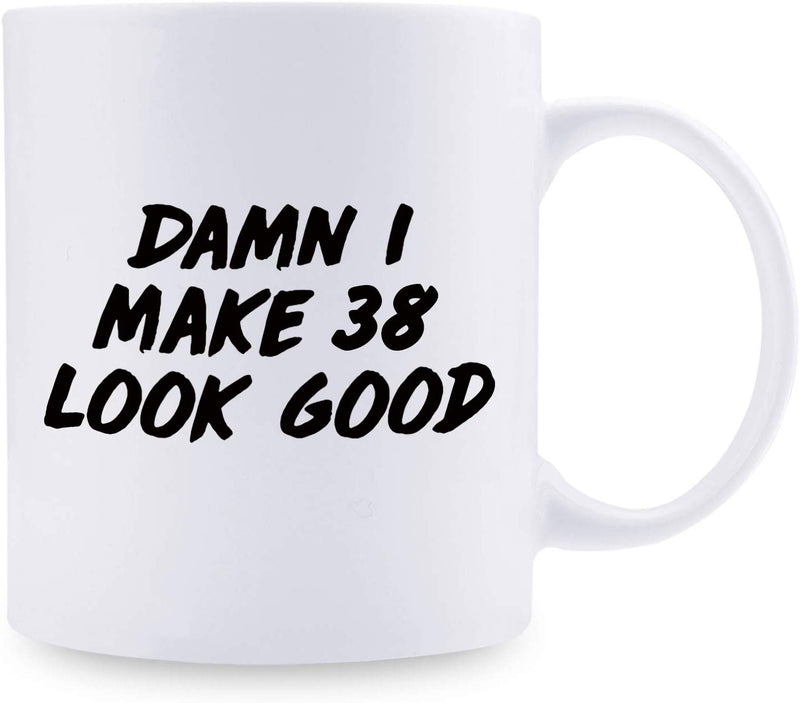 38th Birthday Gifts for Women - 1981 Birthday Gifts for Women, 38 Years Old Birthday Gifts Coffee Mug for Mom, Wife, Friend, Sister, Her, Colleague, Coworker - 11oz
