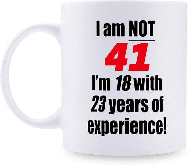 41st Birthday Gifts for Men - 1978 Birthday Gifts for Men, 41 Years Old Birthday Gifts Coffee Mug for Dad, Husband, Friend, Brother, Him, Colleague, Coworker - 11oz