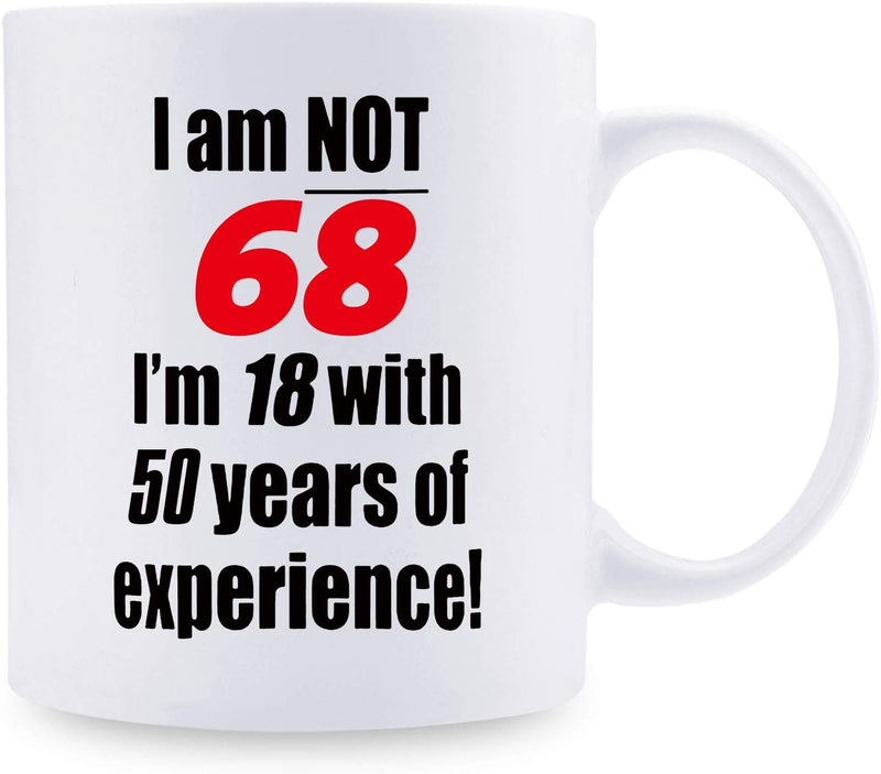 68th Birthday Gifts for Women - 1951 Birthday Gifts for Women, 68 Years Old Birthday Gifts Coffee Mug for Mom, Wife, Friend, Sister, Her, Colleague, Coworker - 11oz