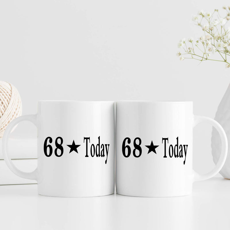 68th Birthday Gifts for Men - 1951 Birthday Gifts for Men, 68 Years Old Birthday Gifts Coffee Mug for Dad, Husband, Friend, Brother, Him, Colleague, Coworker - 11oz