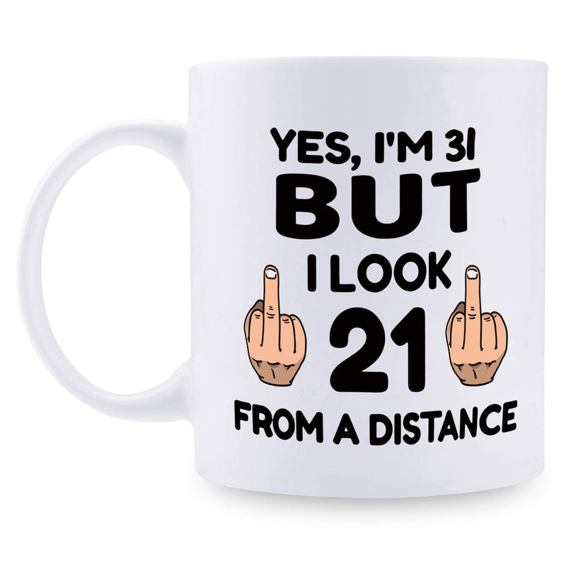 31st Birthday Gifts for Women - 1988 Birthday Gifts for Women, 31 Years Old Birthday Gifts Coffee Mug for Mom, Wife, Friend, Sister, Her, Colleague, Coworker - 11oz