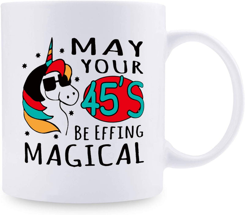 45th Birthday Gifts for Men - 1974 Birthday Gifts for Men, 45 Years Old Birthday Gifts Coffee Mug for Dad, Husband, Friend, Brother, Him, Colleague, Coworker - 11oz