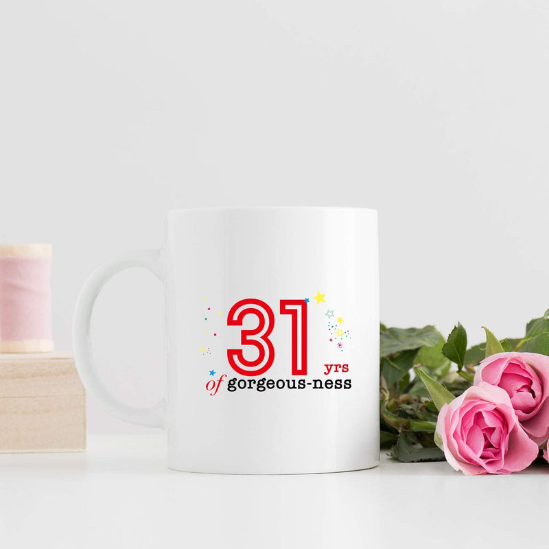 31st Birthday Gifts for Men - 1988 Birthday Gifts for Men, 31 Years Old Birthday Gifts Coffee Mug for Dad, Husband, Friend, Brother, Him, Colleague, Coworker - 11oz