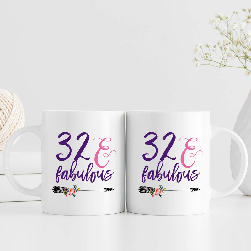 32nd Birthday Gifts for Men - 1987 Birthday Gifts for Men, 32 Years Old Birthday Gifts Coffee Mug for Dad, Husband, Friend, Brother, Him, Colleague, Coworker - 11oz