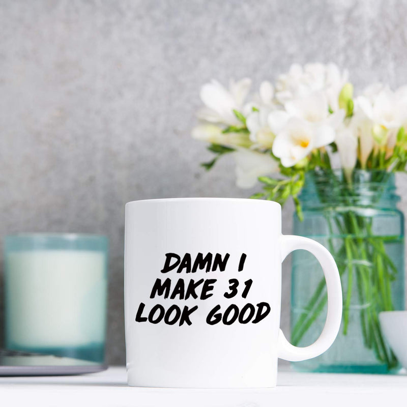 31st Birthday Gifts for Women - 1988 Birthday Gifts for Women, 31 Years Old Birthday Gifts Coffee Mug for Mom, Wife, Friend, Sister, Her, Colleague, Coworker - 11oz