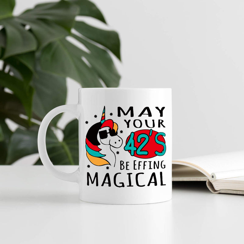 42nd Birthday Gifts for Men - 1977 Birthday Gifts for Men, 42 Years Old Birthday Gifts Coffee Mug for Dad, Husband, Friend, Brother, Him, Colleague, Coworker - 11oz