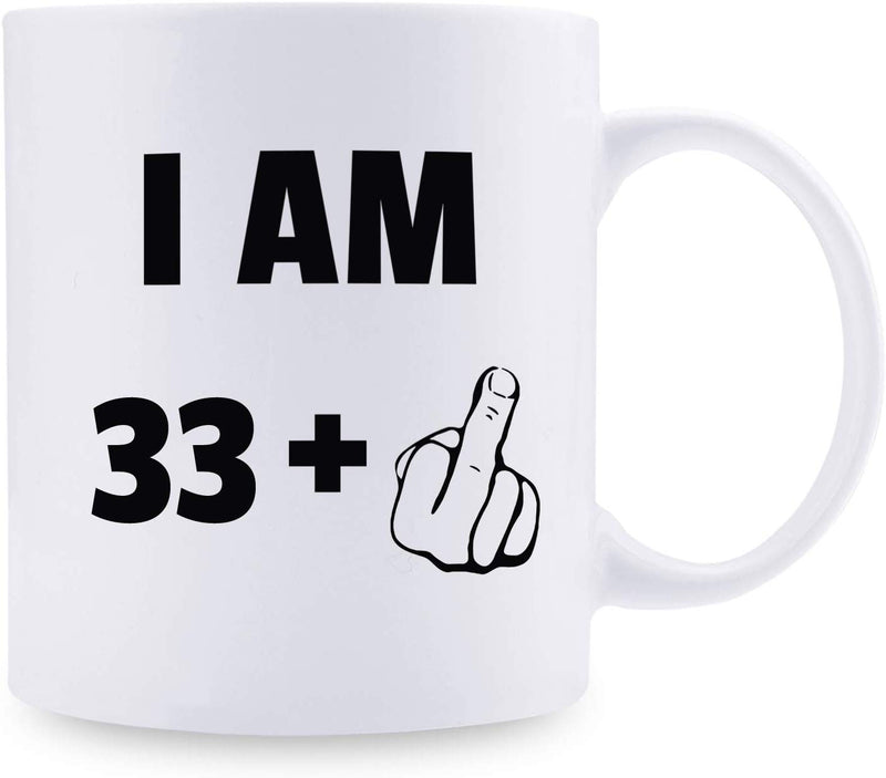 34th Birthday Gifts for Men - 1985 Birthday Gifts for Men, 34 Years Old Birthday Gifts Coffee Mug for Dad, Husband, Friend, Brother, Him, Colleague, Coworker - 11oz