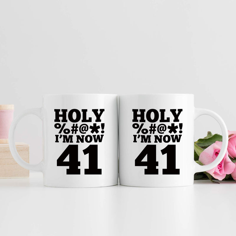 41st Birthday Gifts for Men - 1978 Birthday Gifts for Men, 41 Years Old Birthday Gifts Coffee Mug for Dad, Husband, Friend, Brother, Him, Colleague, Coworker, HOLY MUG - 11oz