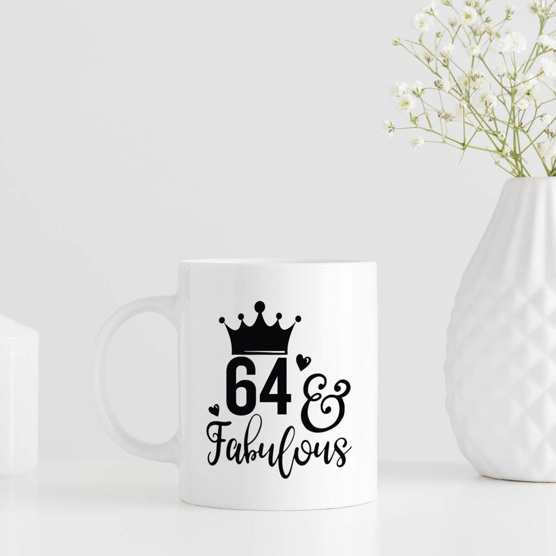 64th Birthday Gifts for Men - 1955 Birthday Gifts for Men, 64 Years Old Birthday Gifts Coffee Mug for Dad, Husband, Friend, Brother, Him, Colleague, Coworker - 11oz