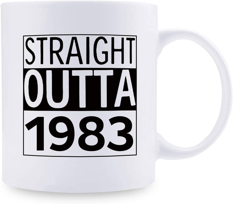 36th Birthday Gifts for Women - 1983 Birthday Gifts for Women, 36 Years Old Birthday Gifts Coffee Mug for Mom, Wife, Friend, Sister, Her, Colleague, Coworker - 11oz
