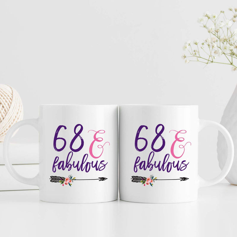 68th Birthday Gifts for Men - 1951 Birthday Gifts for Men, 68 Years Old Birthday Gifts Coffee Mug for Dad, Husband, Friend, Brother, Him, Colleague, Coworker - 11oz