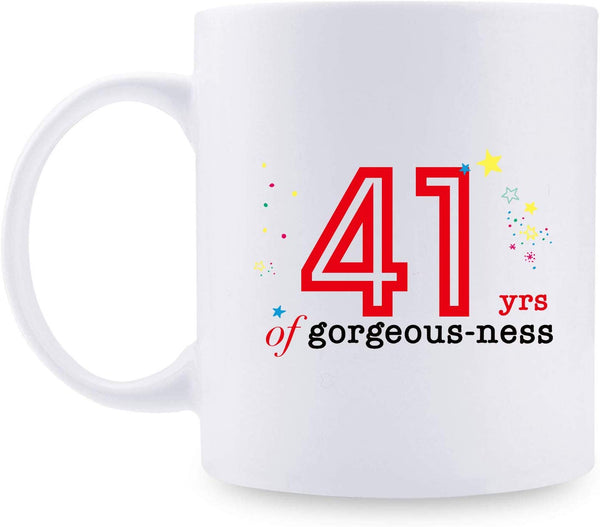 41st Birthday Gifts for Men - 1978 Birthday Gifts for Men, 41 Years Old Birthday Gifts Coffee Mug for Dad, Husband, Friend, Brother, Him, Colleague, Coworker - 11oz