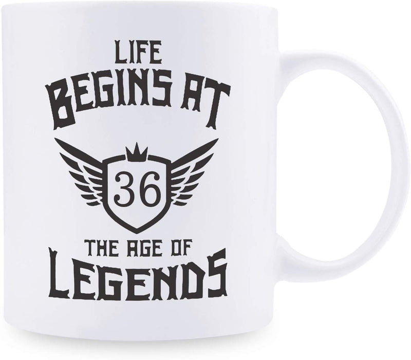 36th Birthday Gifts for Men - 1983 Birthday Gifts for Men, 36 Years Old Birthday Gifts Coffee Mug for Dad, Husband, Friend, Brother, Him, Colleague, Coworker - 11oz