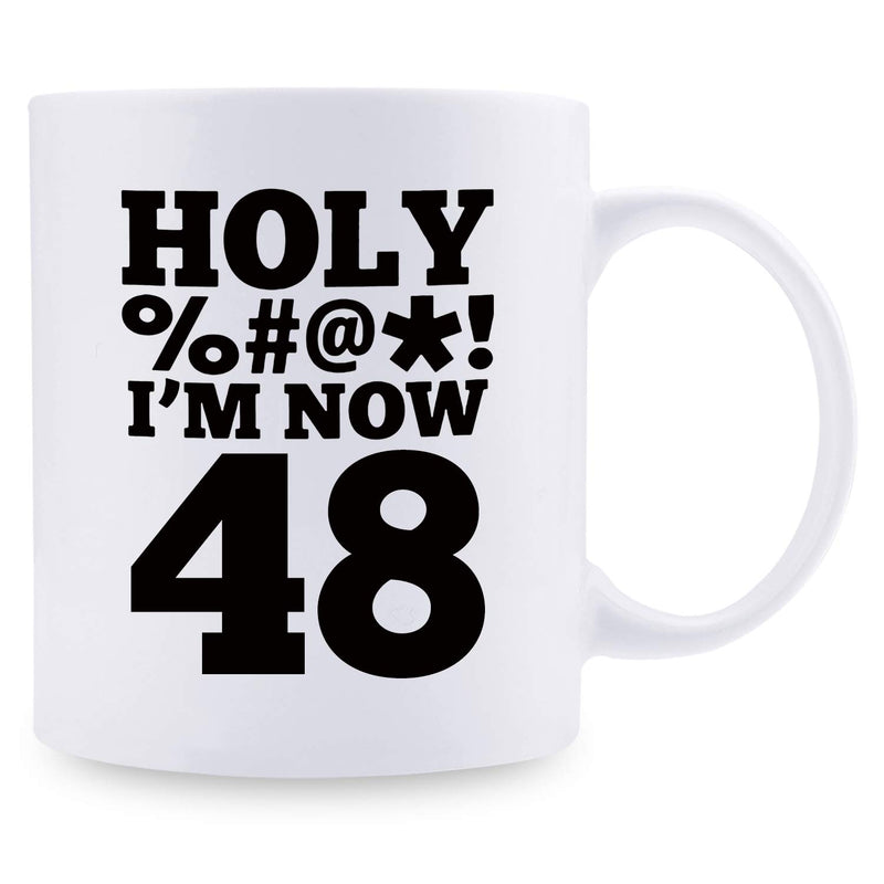 48th Birthday Gifts for Women - 1971 Birthday Gifts for Women, 48 Years Old Birthday Gifts Coffee Mug for Mom, Wife, Friend, Sister, Her, Colleague, Coworker, HOLY MUG - 11oz