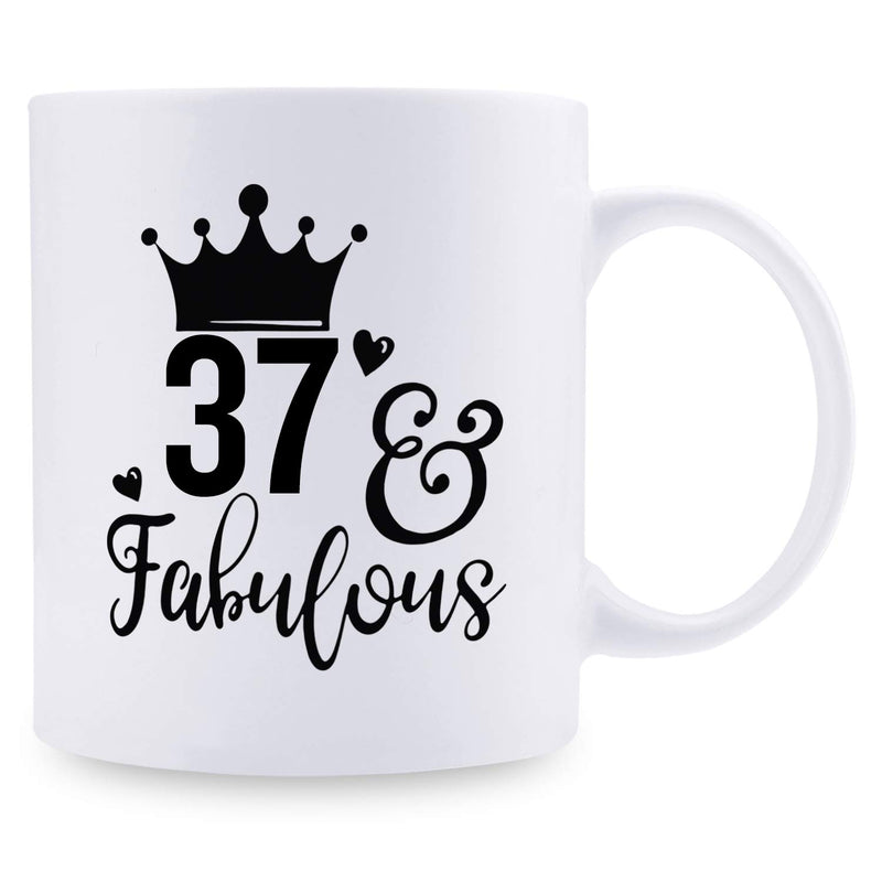 37th Birthday Gifts for Men - 1982 Birthday Gifts for Men, 37 Years Old Birthday Gifts Coffee Mug for Dad, Husband, Friend, Brother, Him, Colleague, Coworker - 11oz