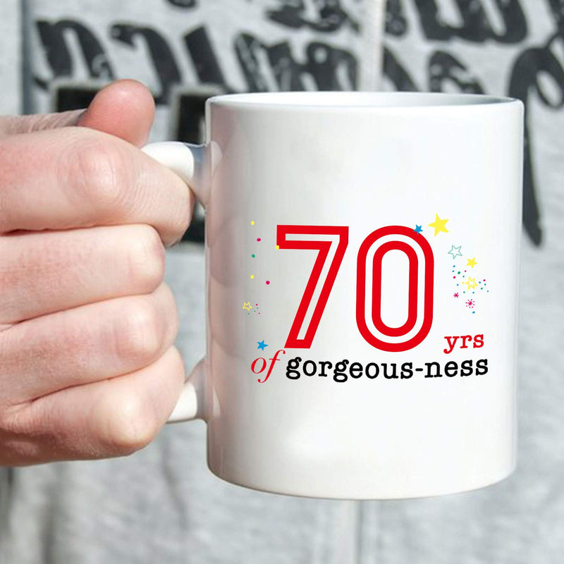 70th Birthday Gifts for Men - 1949 Birthday Gifts for Men, 70 Years Old Birthday Gifts Coffee Mug for Dad, Husband, Friend, Brother, Him, Colleague, Coworker - 11oz