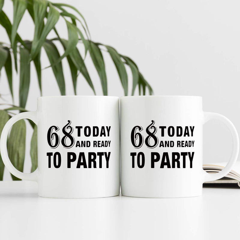 68th Birthday Gifts for Men - 1951 Birthday Gifts for Men, 68 Years Old Birthday Gifts Coffee Mug for Dad, Husband, Friend, Brother, Him, Colleague, Coworker - 11oz