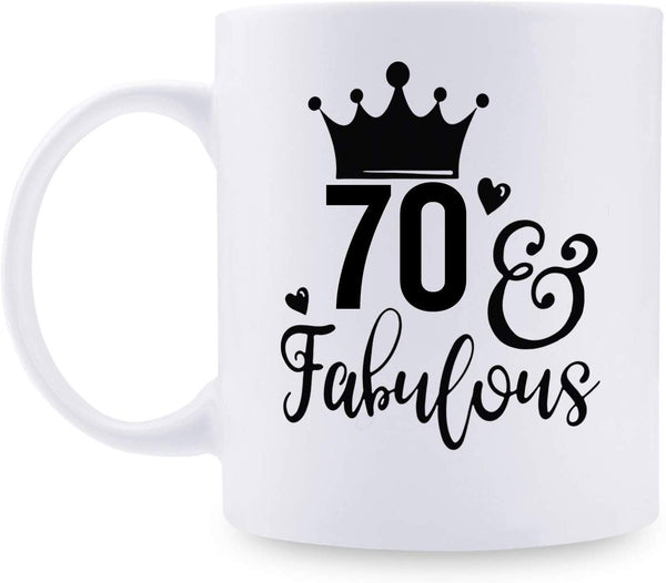 70th Birthday Gifts for Men - 1949 Birthday Gifts for Men, 70 Years Old Birthday Gifts Coffee Mug for Dad, Husband, Friend, Brother, Him, Colleague, Coworker - 11oz