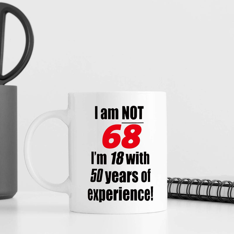 68th Birthday Gifts for Women - 1951 Birthday Gifts for Women, 68 Years Old Birthday Gifts Coffee Mug for Mom, Wife, Friend, Sister, Her, Colleague, Coworker - 11oz