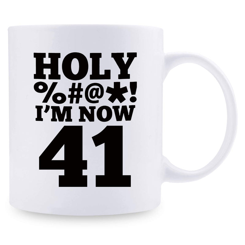 41st Birthday Gifts for Men - 1978 Birthday Gifts for Men, 41 Years Old Birthday Gifts Coffee Mug for Dad, Husband, Friend, Brother, Him, Colleague, Coworker, HOLY MUG - 11oz