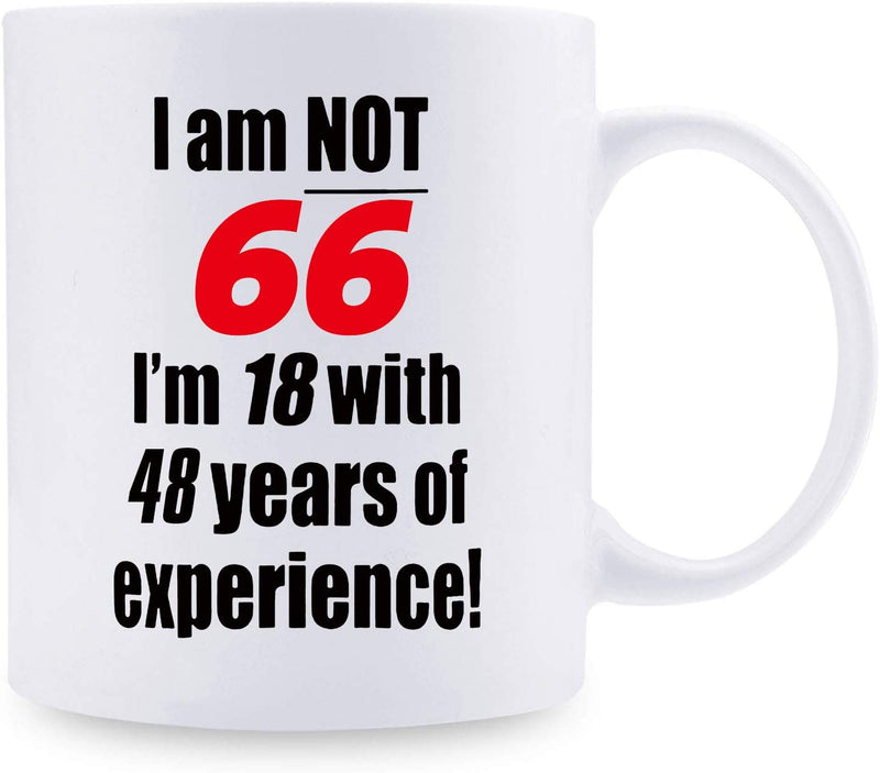 66th Birthday Gifts for Men - 1953 Birthday Gifts for Men, 66 Years Old Birthday Gifts Coffee Mug for Dad, Husband, Friend, Brother, Him, Colleague, Coworker - 11oz