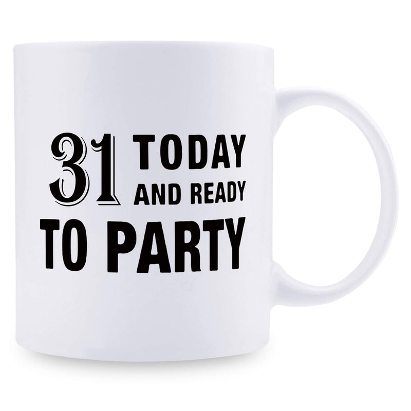 31st Birthday Gifts for Women - 1988 Birthday Gifts for Women, 31 Years Old Birthday Gifts Coffee Mug for Mom, Wife, Friend, Sister, Her, Colleague, Coworker - 11oz