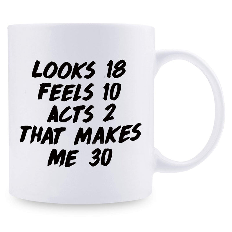30th Birthday Gifts for Women - 1989 Birthday Gifts for Women, 30 Years Old Birthday Gifts Coffee Mug for Mom, Wife, Friend, Sister, Her, Colleague, Coworker - 11oz