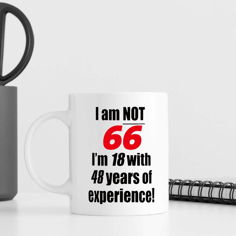 66th Birthday Gifts for Men - 1953 Birthday Gifts for Men, 66 Years Old Birthday Gifts Coffee Mug for Dad, Husband, Friend, Brother, Him, Colleague, Coworker - 11oz