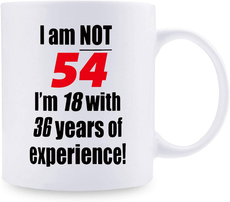54th Birthday Gifts for Women - 1965 Birthday Gifts for Women, 54 Years Old Birthday Gifts Coffee Mug for Mom, Wife, Friend, Sister, Her, Colleague, Coworker - 11oz