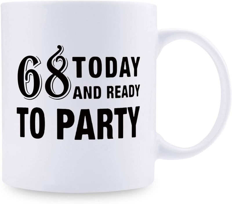 68th Birthday Gifts for Men - 1951 Birthday Gifts for Men, 68 Years Old Birthday Gifts Coffee Mug for Dad, Husband, Friend, Brother, Him, Colleague, Coworker - 11oz