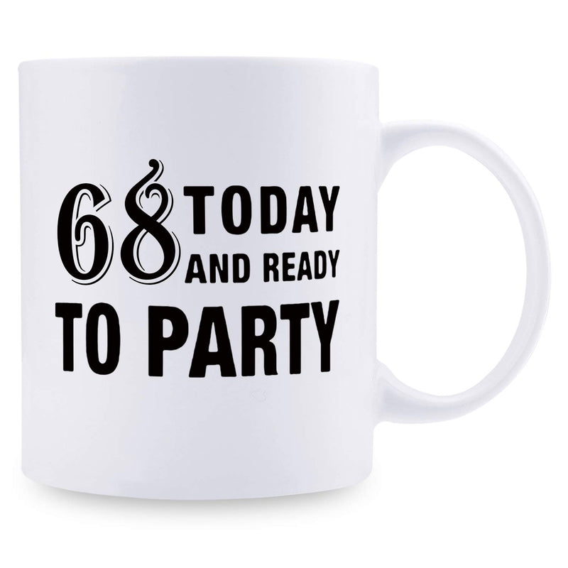 68th Birthday Gifts for Women - 1951 Birthday Gifts for Women, 68 Years Old Birthday Gifts Coffee Mug for Mom, Wife, Friend, Sister, Her, Colleague, Coworker - 11oz