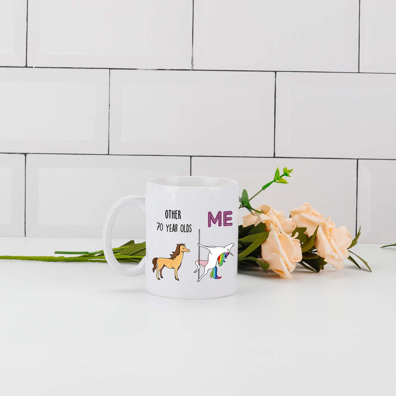 70th Birthday Gifts For Men - 1949 Birthday Gifts for Men, 70 Years Old Birthday Gifts Coffee Mug for Dad, Husband, Friend, Brother, Him, Colleague, Coworker - 11oz